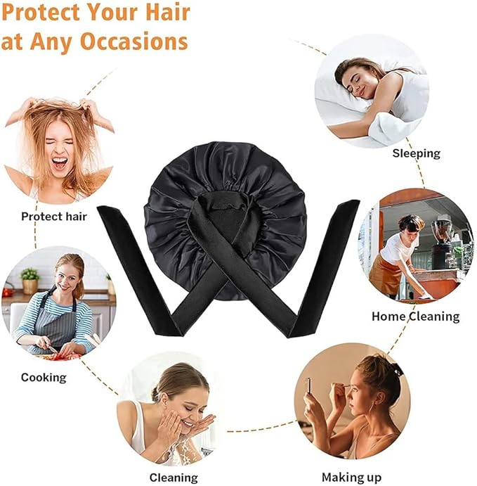 Satin Silk Hair Bonnet