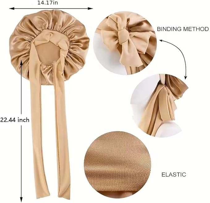 Satin Silk Hair Bonnet