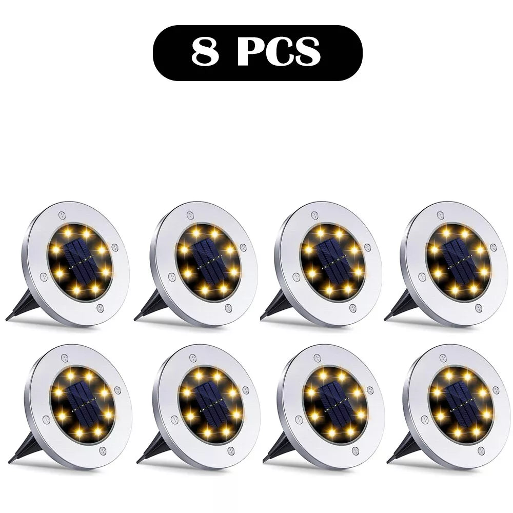 Bright Solar Ground Lights