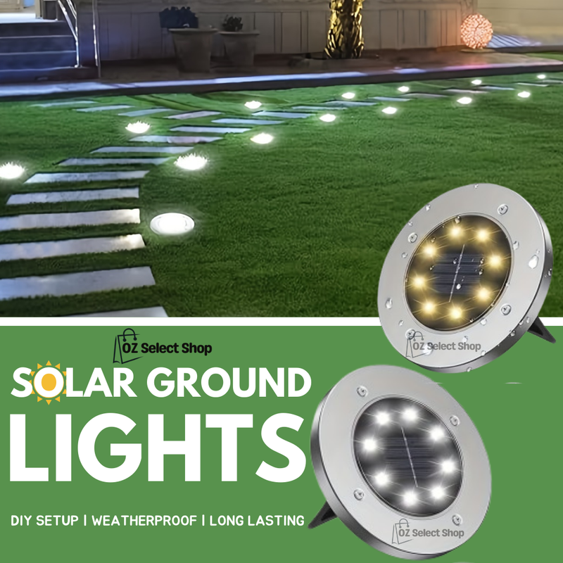 Bright Solar Ground Lights