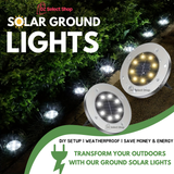 Bright Solar Ground Lights